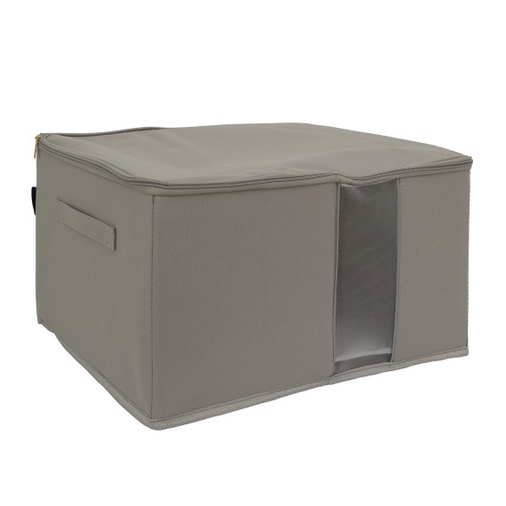Storage box XIMI 6941963978996 MEDIUM STORAGE BINS WITH ZIPPERS AND CLEAR WINDOW (978996)