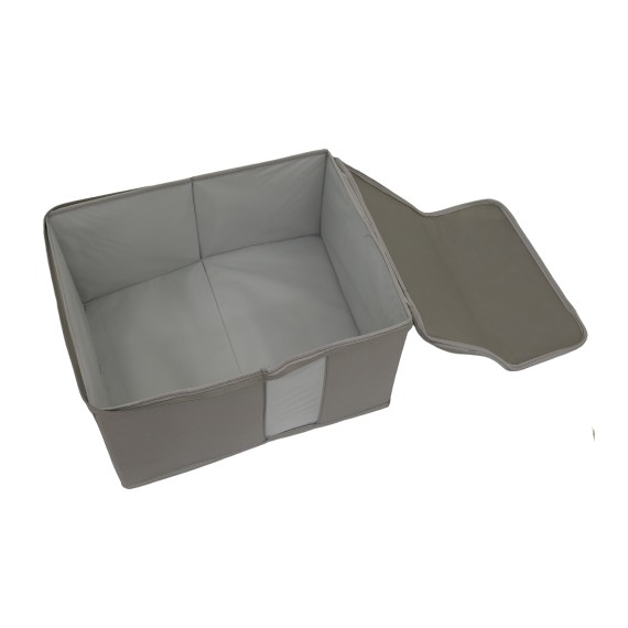 Storage box XIMI 6941963978996 MEDIUM STORAGE BINS WITH ZIPPERS AND CLEAR WINDOW (978996)