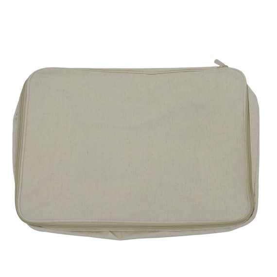 Ящик для хранения XIMI 6941963979047 EXTRA LARGE COTTON STORAGE BINS WITH FRAME (BEIGE) (3979047)