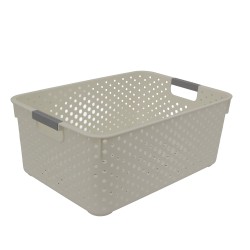 Ящик для хранения XIMI 6941963979375 A ROOM HOLLOW PLASTIC STORAGE BOXES L (WHITE) (979375)