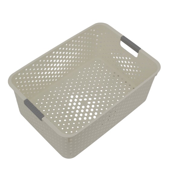 Ящик для хранения XIMI 6941963979375 A ROOM HOLLOW PLASTIC STORAGE BOXES L (WHITE) (979375)
