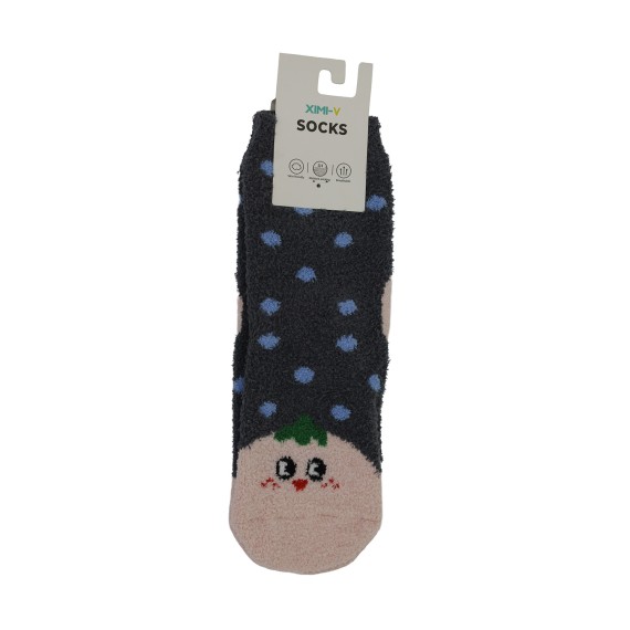 Socks XIMI 6941963982993 UNIQUE CASUAL CORAL FLEECE SERIES SOCKS C /1 PAIR (982993)
