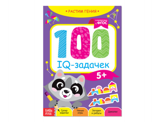 Գրքեր BUKVA-LAND 100 IQ խնդիրներ 3983496 