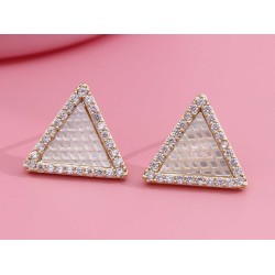 Womens jewelry and accessories XIMI 6931664166440 TRANGLE EARRINGS (166440)