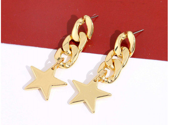 կանացի զարդեր եւ աքսեսուարներ XIMI 6931664167782 STAR EARRINGS