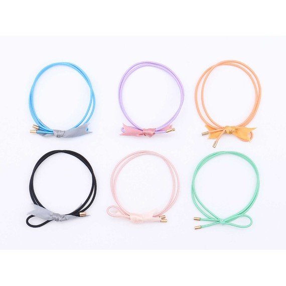Մազակալ & աքսեսուարներ XIMI 6931664176142 RIBBON KNOT HAIR ROPE 2PCS (171642)