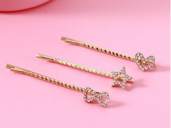 Hairpins & accessories XIMI 6931664178597 SIMPLE HAIR PIN OF 3PCS