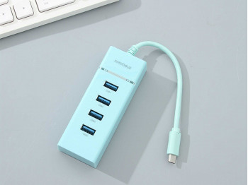 Accessories for smartphone XIMI 6941241683499 USB WITH 4PORTS GREEN
