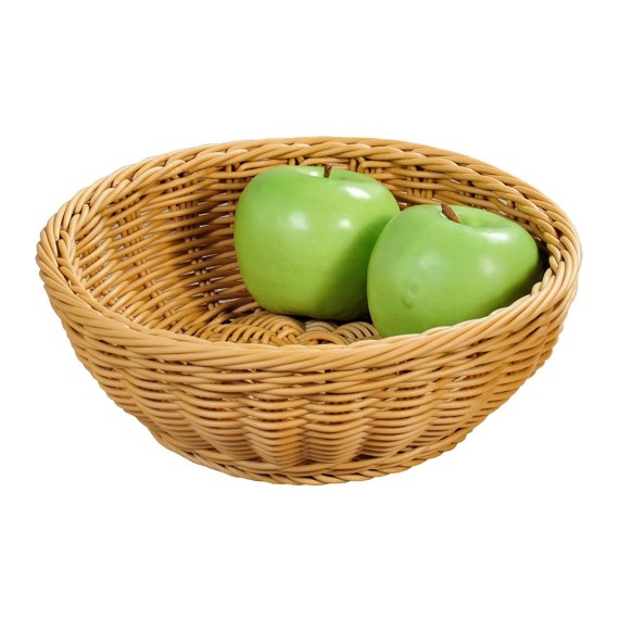 Bread basket KESPER 19802 FULL PLASTIC NATURE 