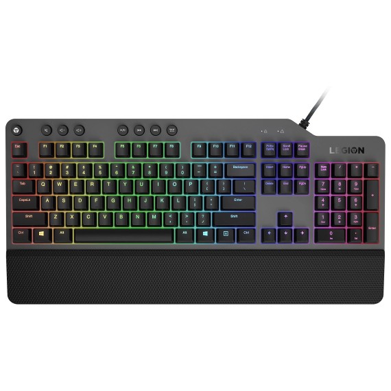 Keyboard LENOVO Legion K500 RGB Mechanical Gaming RU Layout (Iron Gray) (GY40T26479)