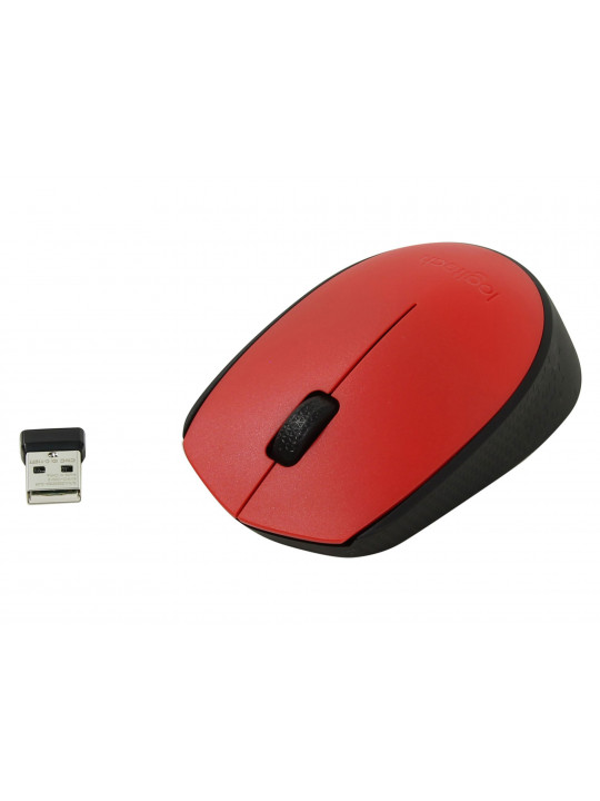 Компьютерные мыши LOGITECH M171 WIRELESS (RED) L910-004641