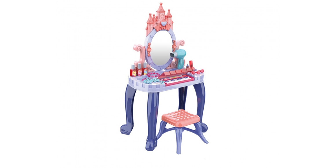 Girl toy ZHORYA ZY1228528 Piano castle sound and light dressing table 