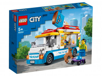 Կոնստրուկտոր LEGO 60253 City Պաղպաղակավաճառի ֆուրգոն 