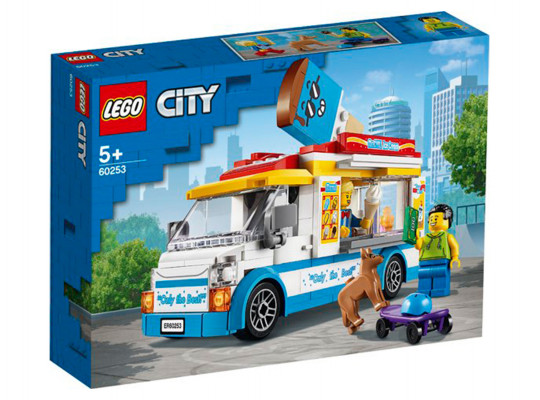 blocks LEGO 60253 City Պաղպաղակավաճառի ֆուրգոն 