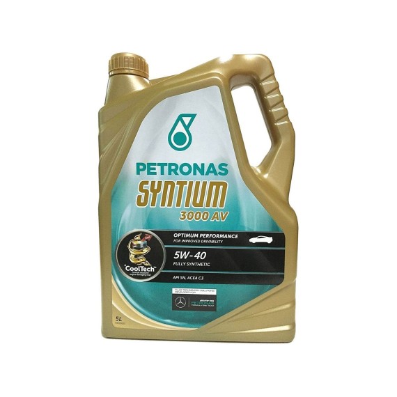 Շարժիչի յուղ PETRONAS SYNTIUM 3000 AV 5W-40 5L (70179M12EU)