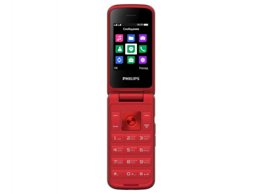 բջջային հեռախոս PHILIPS XENIUM E255 (RED) 