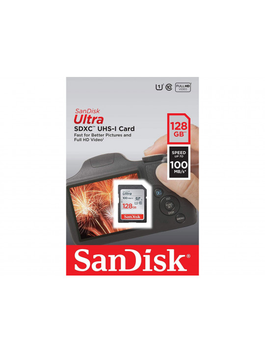 Հիշողության քարտ SANDISK SD SDSDUNC-128G-GN6IN 128GB 