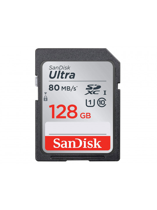 Հիշողության քարտ SANDISK SD SDXC UHS-I SDSDUNR-128G-GN3IN 128GB 