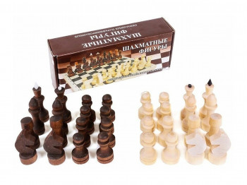սեղանի խաղեր NARDI Шахматные фигуры обиходные парафинированные P-6