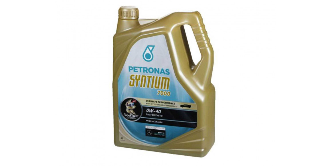 Շարժիչի յուղ PETRONAS SYNTIUM 7000 0W-40 5L (70001M12EU)