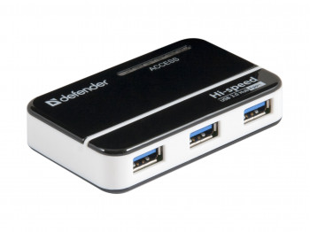 Usb-հանգույց DEFENDER USB3.0 4PORT QUADRO TRANSFER 