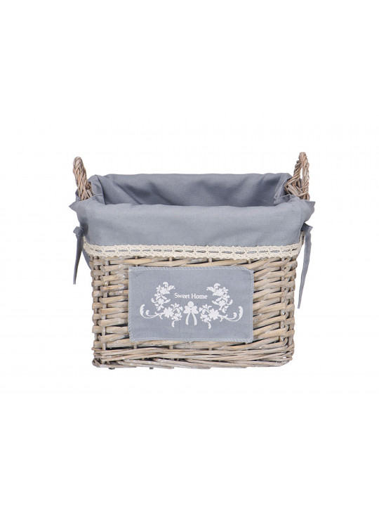Laundry basket MAGAMAX EW-17S WITH HANDLE GREY 
