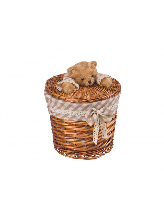 Laundry basket MAGAMAX EW-36S BEAR BROWN 