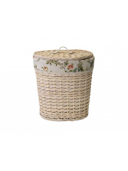 Laundry basket MAGAMAX EW-83S OVAL ROSE-NATURAL 