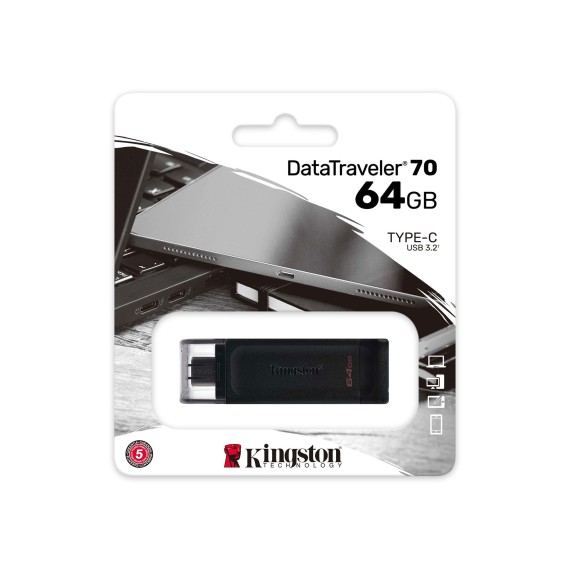 Флеш накопители KINGSTON DT70/64GB 