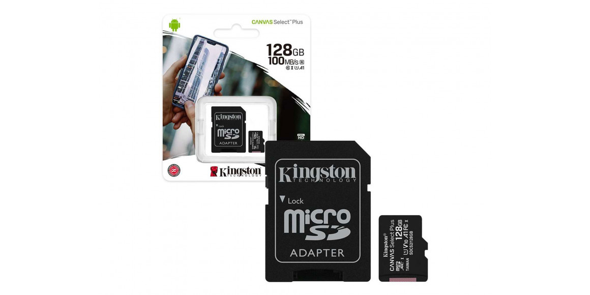 Карты памяти KINGSTON MICRO SD SDCS2/128GB 