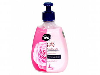 Liquid soap TEO MILK RICH PURE CAMELLIA 400ML (045400) 