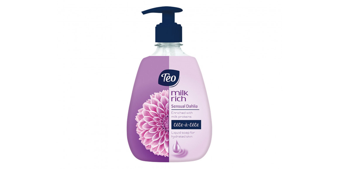 օճառ TEO LIQUID SOAP MILK RICH SENSUAL DAHLA 400ML (045158) 5158