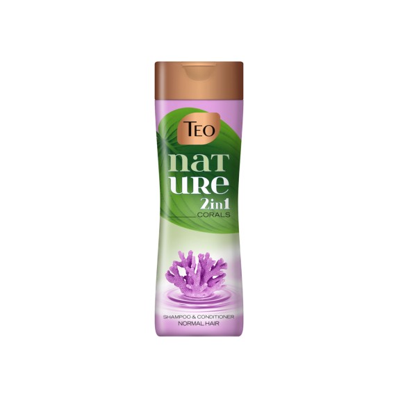 Шампунь TEO SHAMPOO NATURE 2 IN 1 CORALS 350ML (046759) 