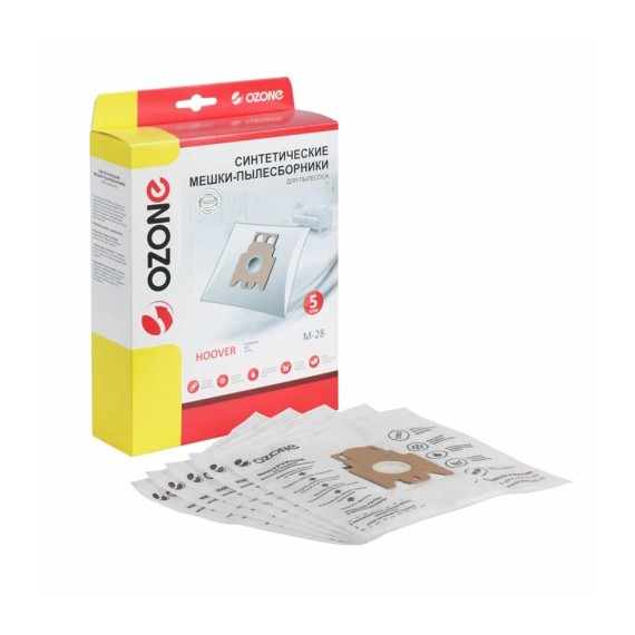 Мешки для пылесосов OZONE M-28 (X5) 
