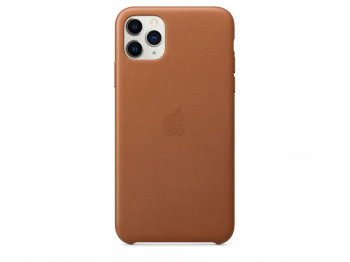 Чехлы для смартфонов APPLE IPHONE 11 PRO MAX LEATHER CASE (SADDLE BROWN) (MX0D2ZM/A)