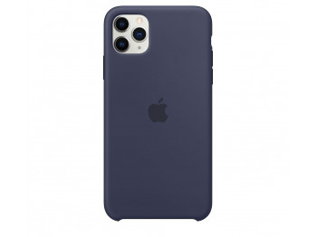 Հեռախոսի պատյան APPLE IPHONE 11 PRO MAX SILICONE CASE (MIDNIGHT BLUE) (MWYW2ZM/A)