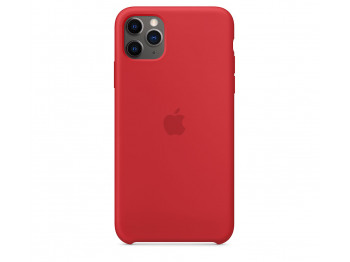 Հեռախոսի պատյան APPLE IPHONE 11 PRO MAX SILICONE CLEAR CASE (RD) (MWYV2ZM/A)