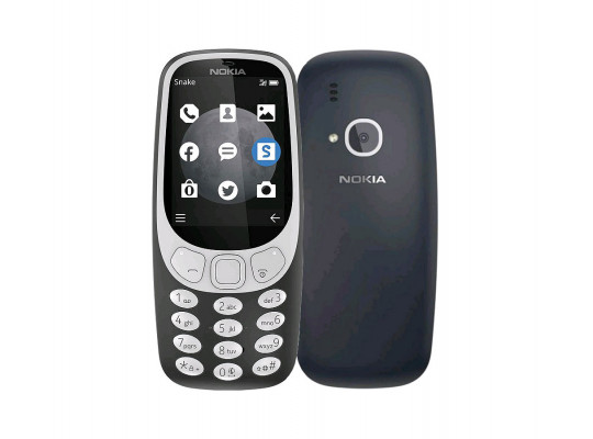 բջջային հեռախոս NOKIA 3310 TA-1006 (CHARCOAL) 