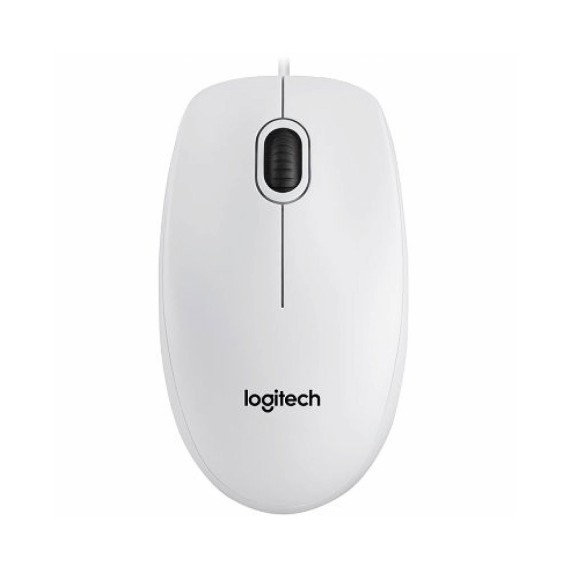 Մկնիկ LOGITECH B100 OPTICAL USB (WHITE) (L910-003360)