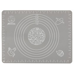 Chopping board MARMITON 17408 SLICONE GREY 40X30CM 