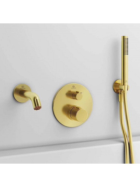 Shower-tap IDEAL STANDARD IRAIN STICK HANDSHOWER BR GOLD (BC774A2)