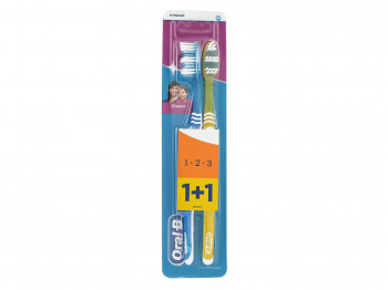 Accessorie for oral care ORAL-B TOOTHBRUSH CLASSIC 40 MED DUO (023041) 