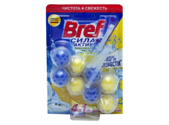 Մաքրող միջոցներ BREF TOILET TABLETS LEMON  2X50GR (656832) 