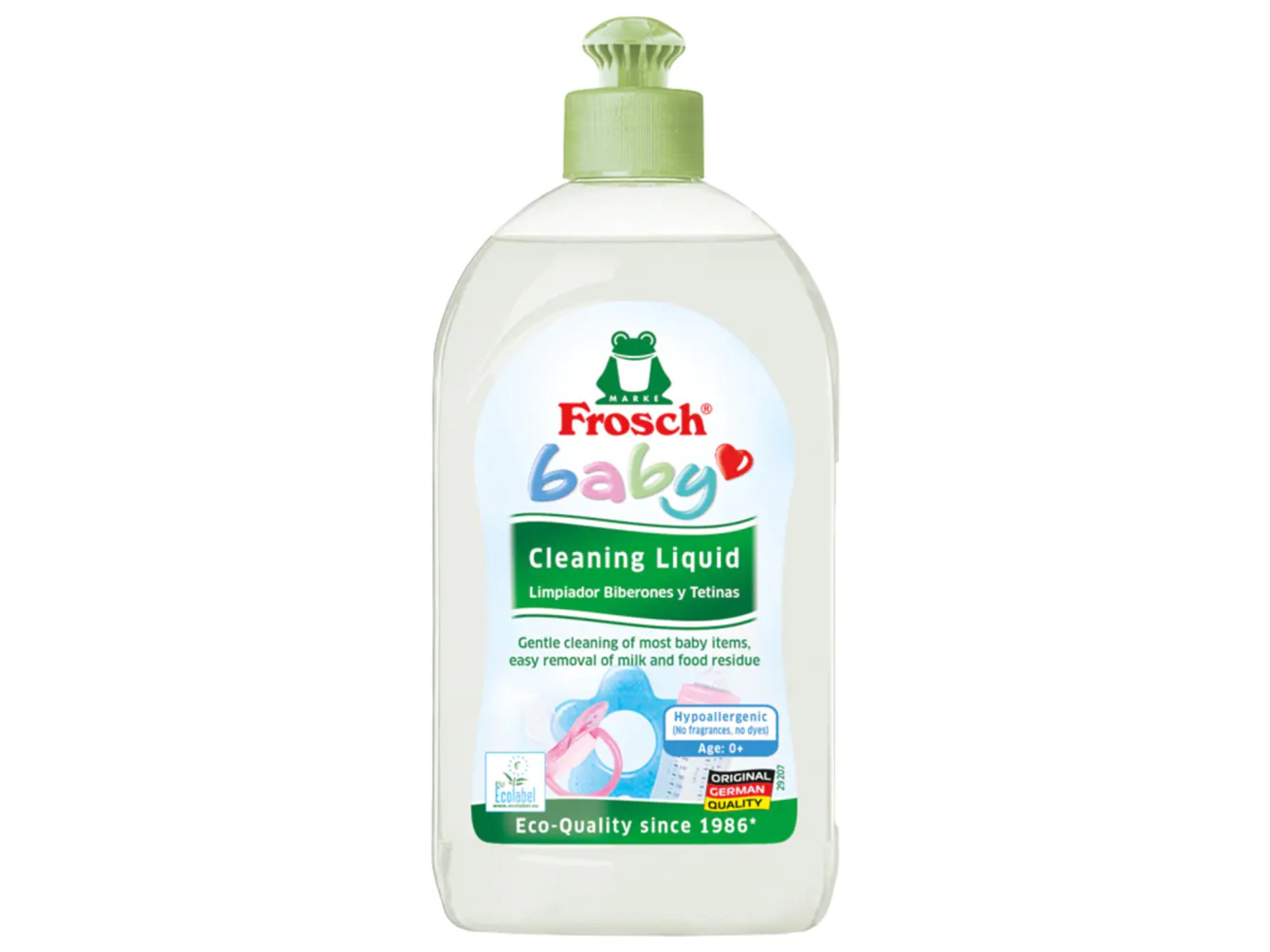 dishwashing liquid frosch baby 0.5l(908347) 10