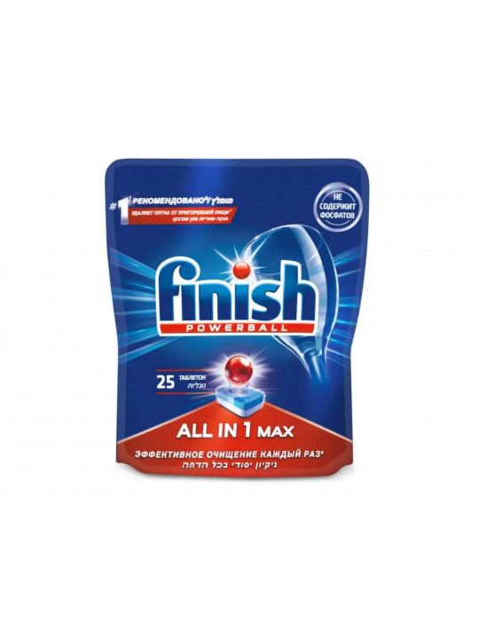 Dishwashing liquid FINISH PODS ALL IN ONE 25PC (995941) (409619) 