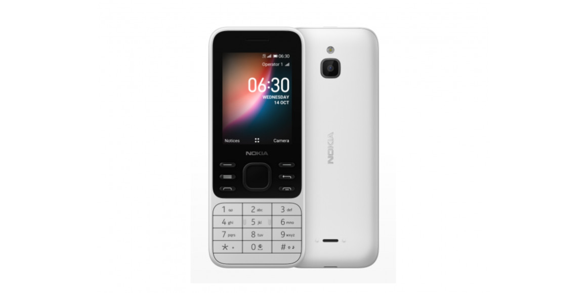 Բջջային հեռախոս NOKIA 6300 4G DS (WHITE) 