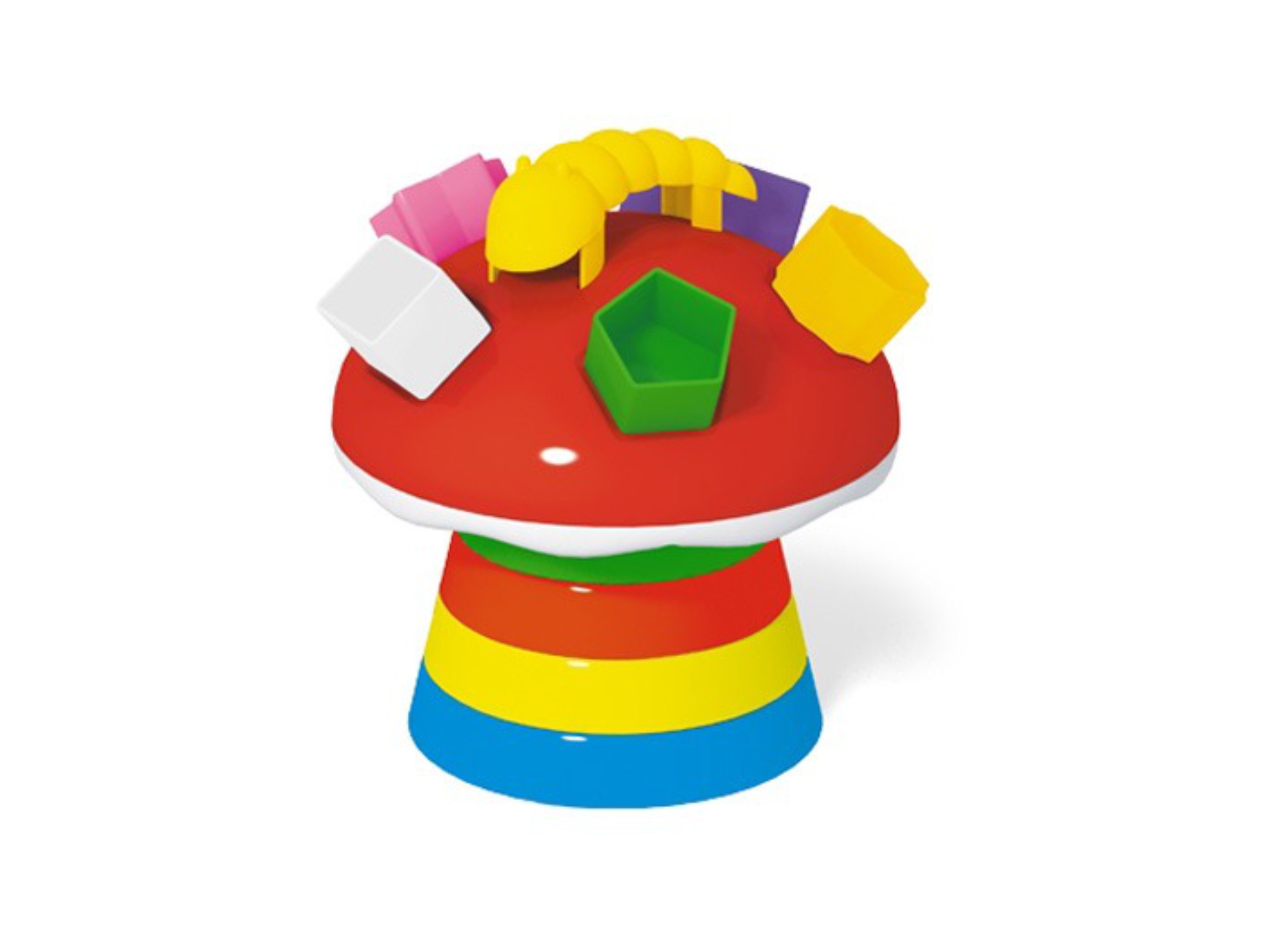 Մանկական խաղալիք STELLAR 1336 Տրամաբանական բուրգ Սունկ 