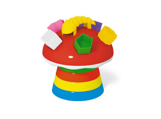 Մանկական խաղալիք STELLAR 1336 Տրամաբանական բուրգ Սունկ 
