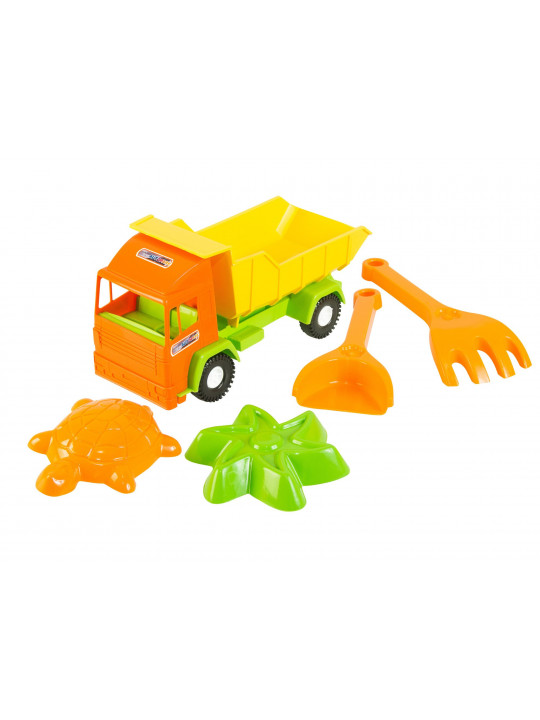 Ամառային խաղալիքներ TIGRES 39157 Mini truck грузовик с набором для песка  5 эл. 