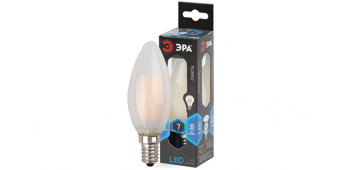 Lamp ERA F-LED B35-7W-840-E14 FROZED 